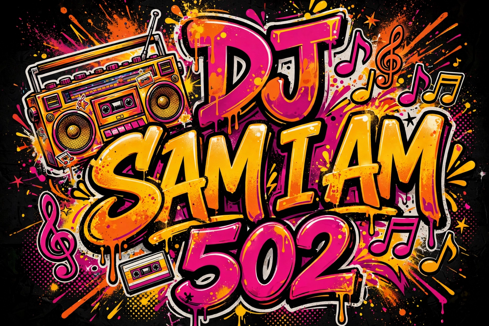 DJ Sam I Am 502 logo